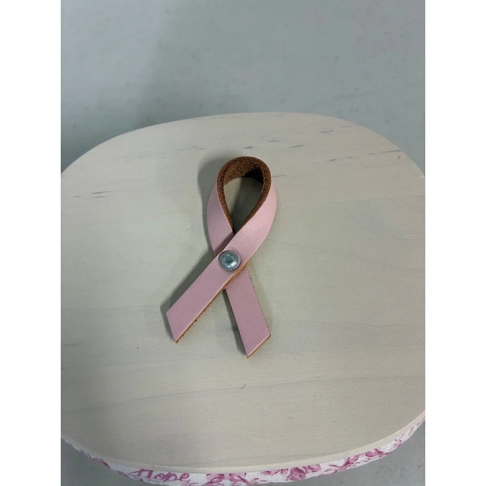 Longaberger Horizon of Hope Basket‎ Whitewash Wood Lid Pink Floral Liner